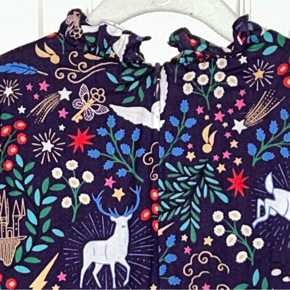 Mini Boden Harry Potter Forbidden Forest Dress 🏰 - Picture 13 of 14